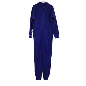 KOKATAT - MEN'S MEDIUM - BLUE LONG SLEEVE FULL ZIP FLEECE LAYERING SUIT MADE USA